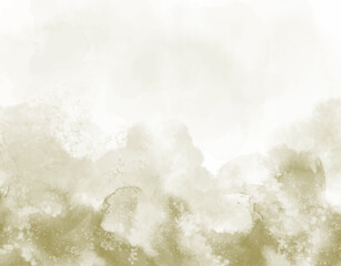 Abstract painting using watercolors. Design for your date, postcard, banner, logo.