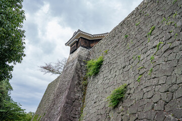 松山城 愛媛 歴史 城 城壁 天守閣 石壁