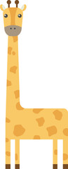 Cute nursery cartoon wild life animal giraffe © Phoebe Yu