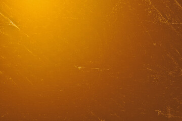 Abstrakter Hintergrund in Orange mit vielen Kratzern und Störungen