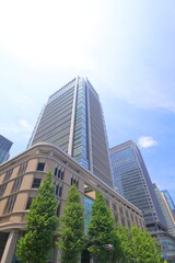 Fototapeta na wymiar Urban area, Skyscraper, Tower block