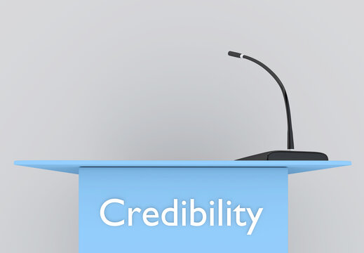 Credibility - confidentiality concept