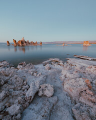 Tufa Towers at Mono Lake in California