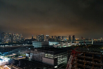 Fototapeta na wymiar お台場から見る東京の夜景