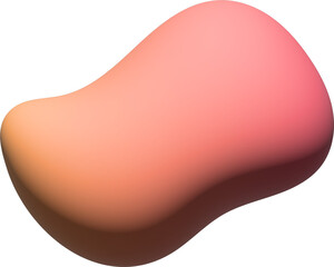 3d Fluid in Gradient in Style