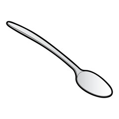 spoon vector illustration