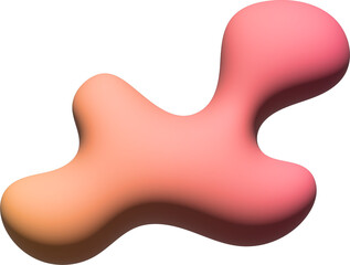 3d Fluid in Gradient Style