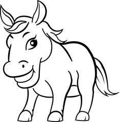 animal cartoon coloring