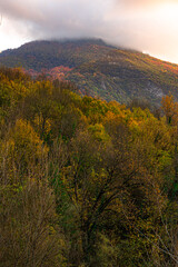 autumn in the mountains