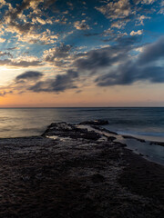 Obraz premium sunset over the sea