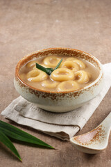 Wadai Kiping. Malaysian dessert for break fasting, made from glutinous rice flour and coconut milk.