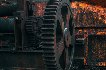 machinery rusty