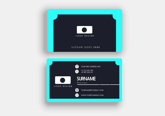 Obraz premium New Business card design Template