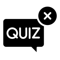 Fototapeta premium wrong answer icon