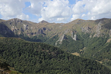 Obraz premium rando à la montagne de la Plate, Auvergne
