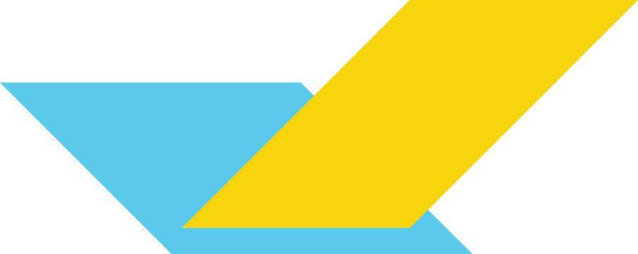 Abstract pattern parallelogram shape