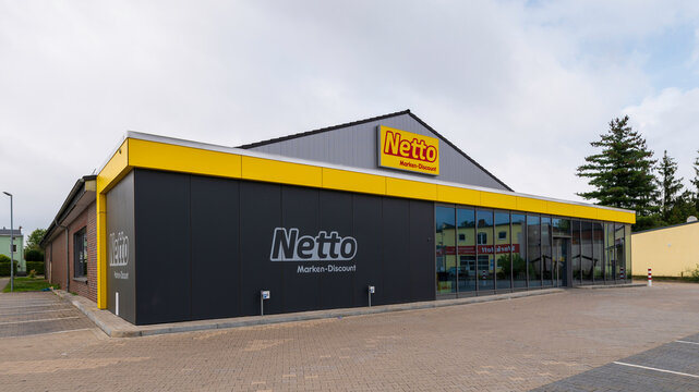 Deutschland , Forst , 11.09.2022 , Ein Netto Markt in der brandenburgischen Stadt Forst