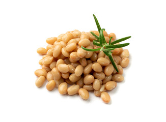 White Kidney Beans Isolated