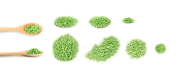 Naklejka premium Frozen Sweet Green Peas