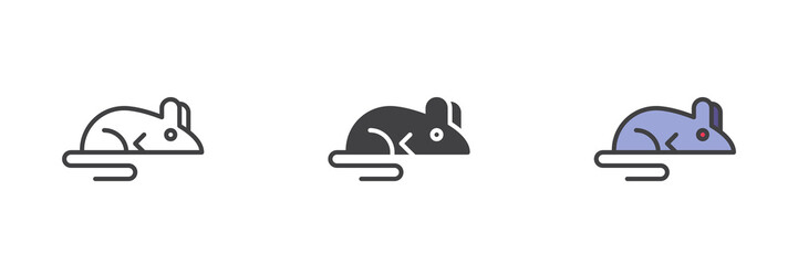 Laboratory mouse icon