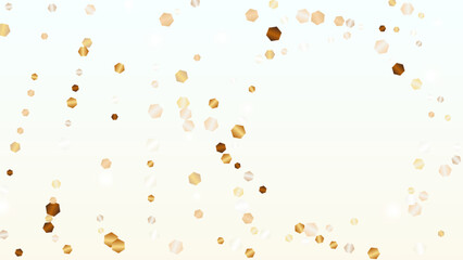Luxury Background with Confetti of Glitter Particles. Sparkle Lights Texture. New Year pattern. Light Spots. Star Dust. Explosion of Confetti. Design for Invitation.
