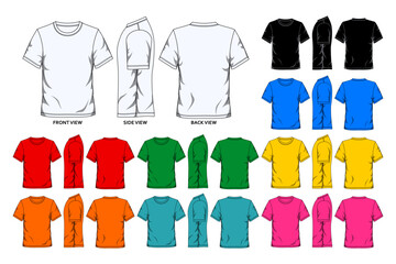 set of t shirts