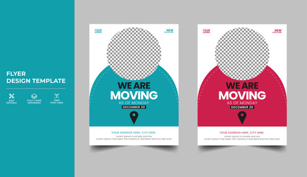 We Are Moving Flyer Design Template.
we are moving experts service flyer template