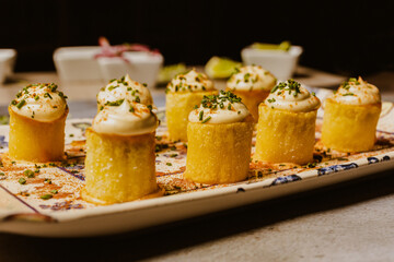 chef dishes in studio and restaurant