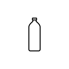 Bottle icon vector for web and mobile app. bottle sign and symbol