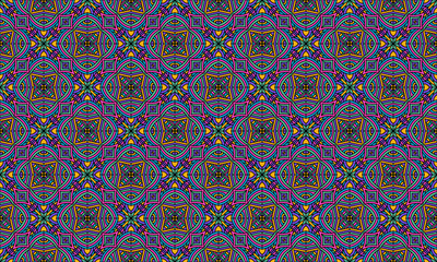 traditional seamless pattern ethnic background elegant