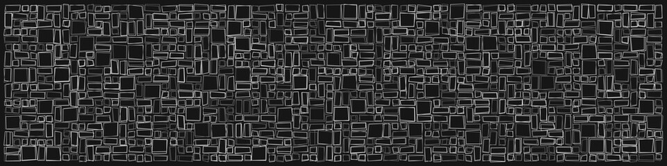 Offset Quads generative art background art illustration