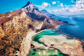 Meubelstickers Crete, Greece. The beautiful Balos lagoon. © alessandro1982