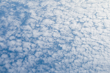 blue sky and the cludy background in sunny