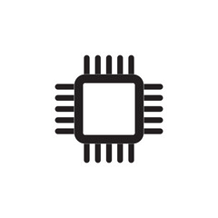 processor chip icon