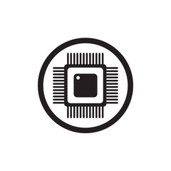 processor chip icon