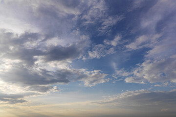 sky and clouds at late afternoon 2022/06/19 17:57