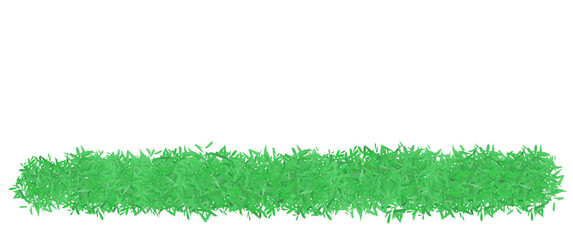 Isolated green bushes vector illustration can be used for nature elements, object, decoration, design asset, game asset, illustration