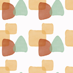 Seamless pattern with spots of paint. Texture for wallpaper, fabric, wrapping paper.