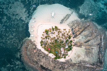 Islas de filipinas vista aerea dron © sergio