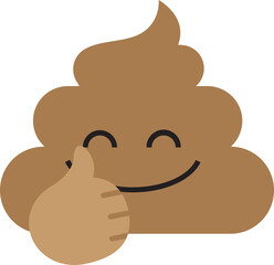 Poop emotion icon