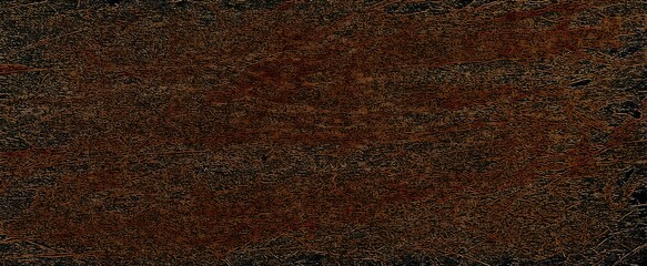 Old brown paper parchment background design with distressed vintage stains and ink spatter and white faded shabby center, elegant antique beige color