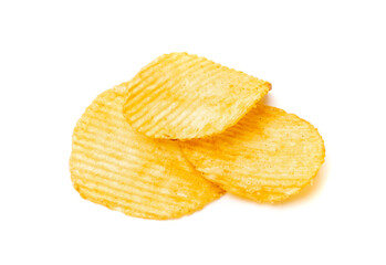 Potato Chips Isolated