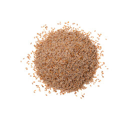 Plantago Ovata Seeds Isolated, Psyllium Husk, Isabgol Ispaghula