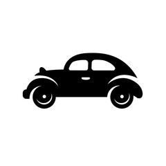 Vintage car symbol sign vector illustration logo template Isolated for any purpose