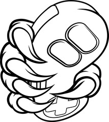 Gamer Claw Video Game Controller Monster Hand