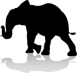 Elephant Silhouette