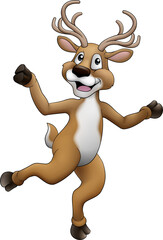 Christmas Reindeer Cartoon