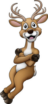 recommend clip art: Christmas Reindeer Cartoon