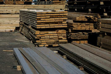 lumber, industrial wood.