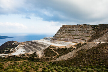 Beautiful landscape photo from the island of Crete, Greece. Summer nature from Crete. 
Chill...